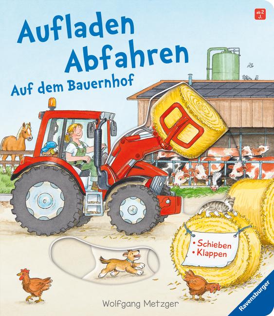 Cover: 9783473438952 | Aufladen - Abfahren: Auf dem Bauernhof | Ulrike Mauch-Metzger | Buch
