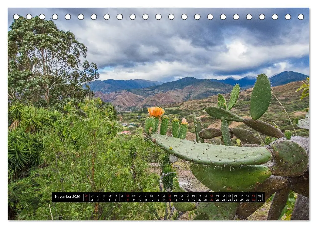 Bild: 9783516168952 | Ecuador (Tischkalender 2026 DIN A5 quer), CALVENDO Monatskalender