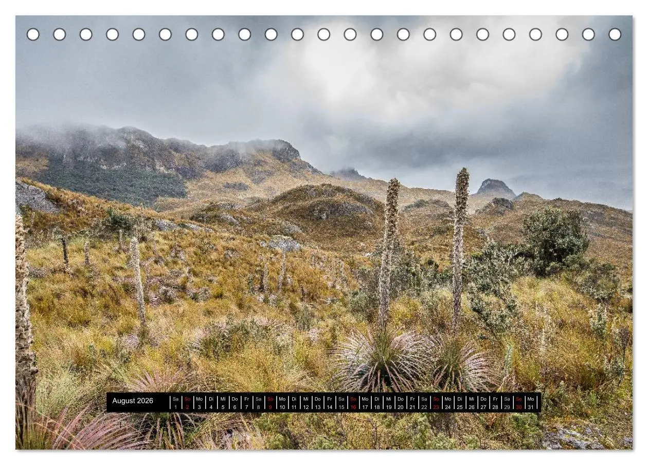 Bild: 9783516168952 | Ecuador (Tischkalender 2026 DIN A5 quer), CALVENDO Monatskalender