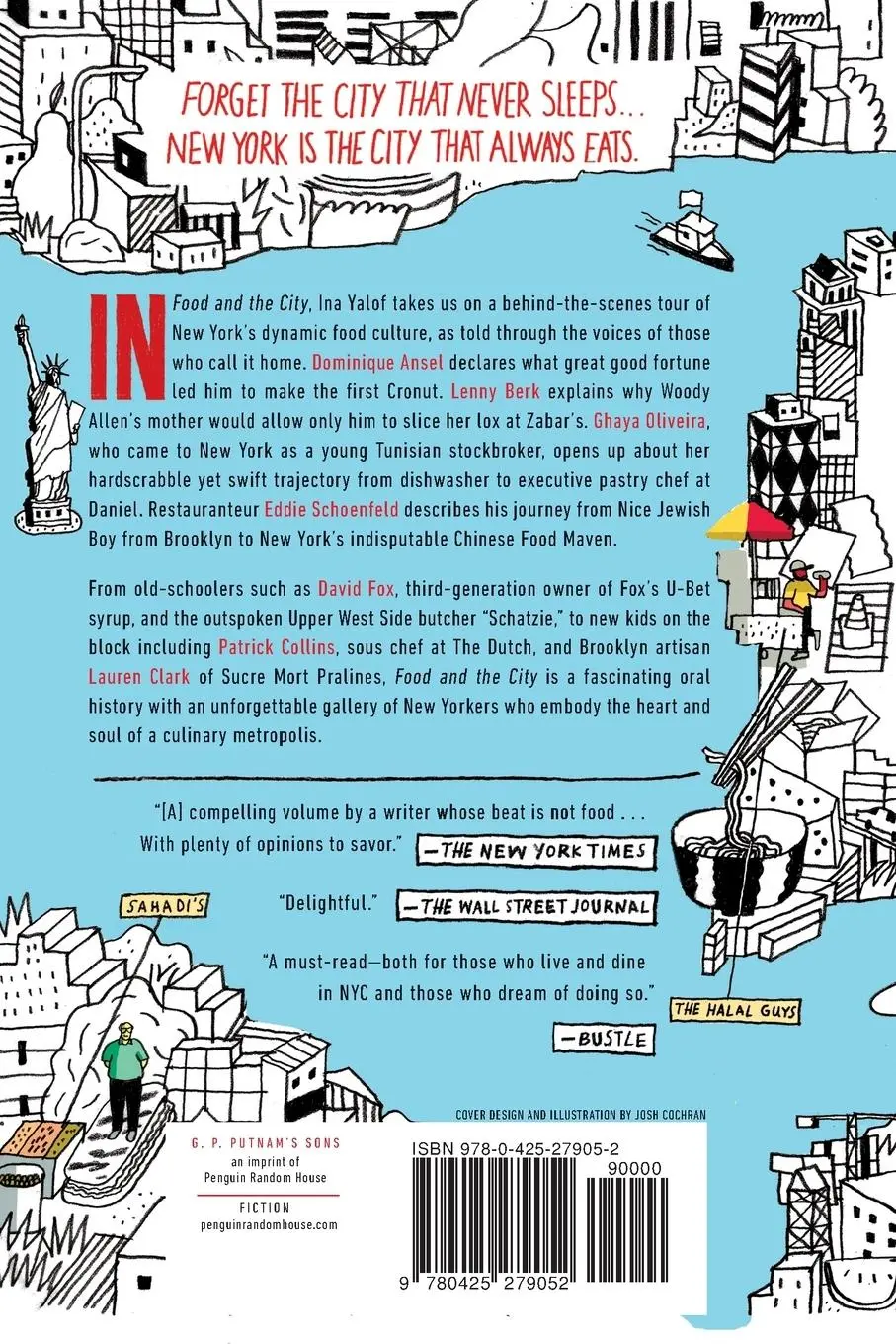 Rückseite: 9780425279052 | Food and the City | Ina Yalof | Taschenbuch | Englisch | 2019