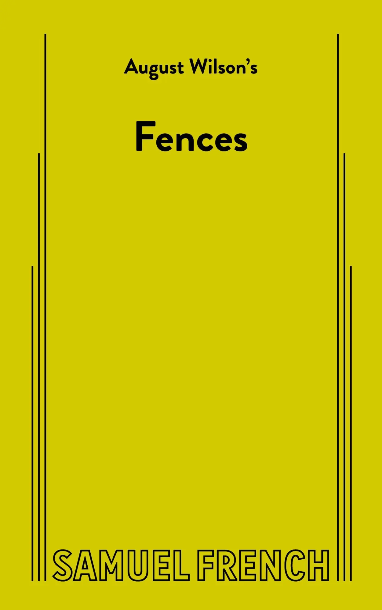 Cover: 9780573619052 | Fences | August Wilson | Taschenbuch | Kartoniert / Broschiert | 1998