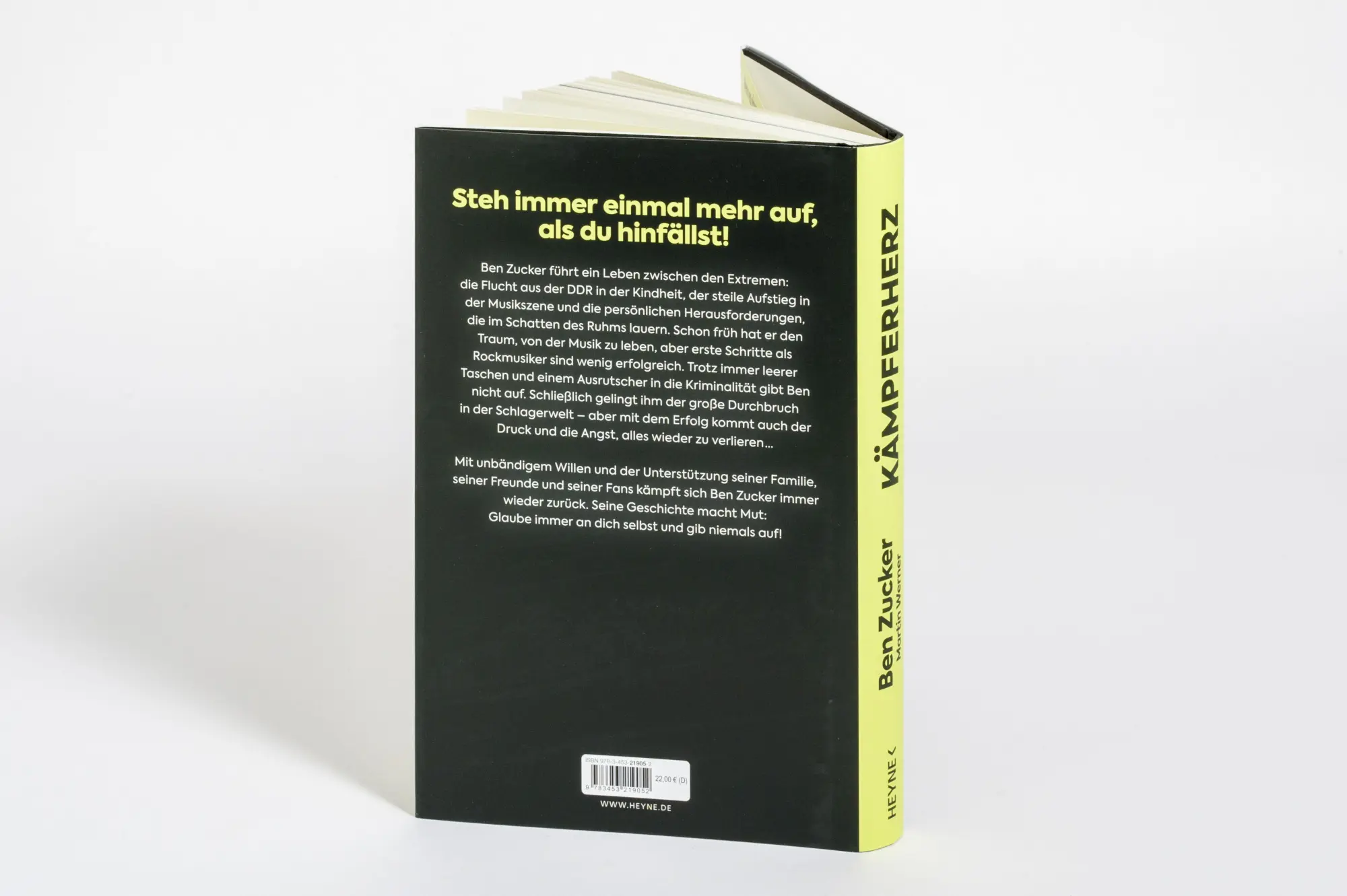 Bild: 9783453219052 | Kämpferherz | Meine Geschichte | Ben Zucker (u. a.) | Buch | 192 S.