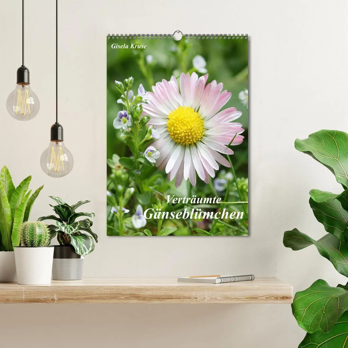 Bild: 9783516369052 | Verträumte Gänseblümchen (Wandkalender 2026 DIN A3 hoch), CALVENDO...