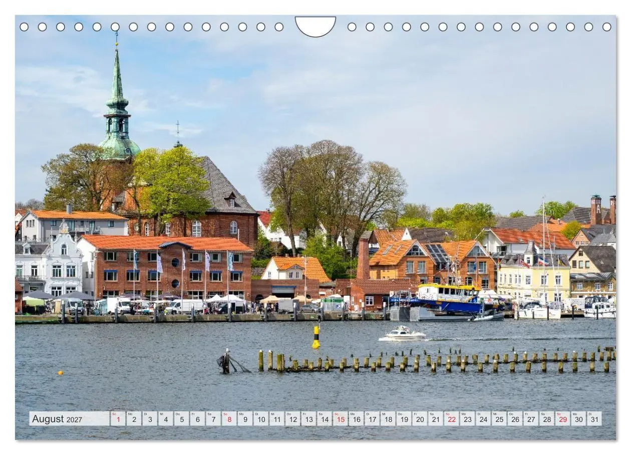 Bild: 9783516819052 | Unterwegs in Schleswig-Holstein (Wandkalender 2027 DIN A4 quer),...