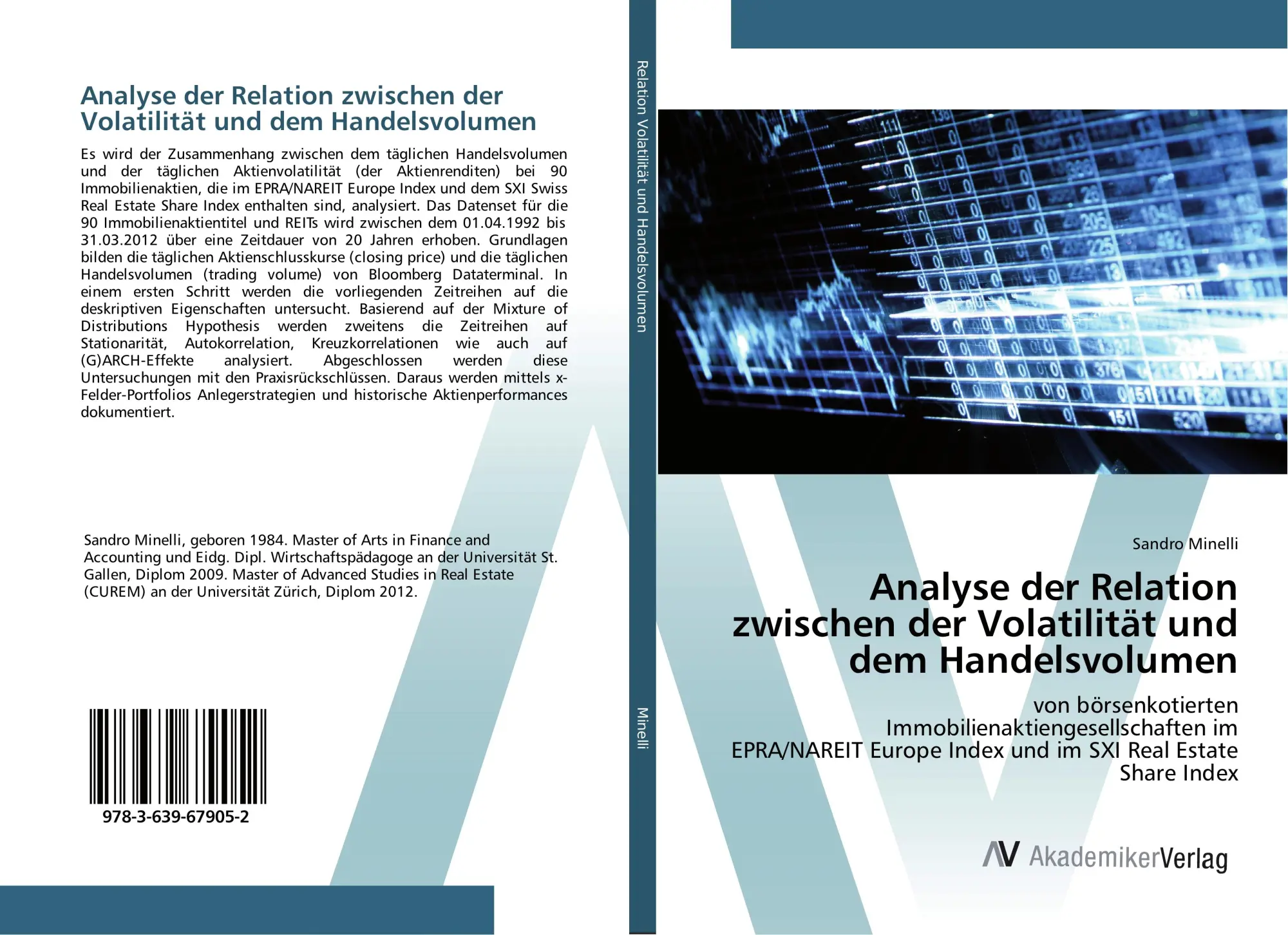 Cover: 9783639679052 | Analyse der Relation zwischen der Volatilität und dem Handelsvolumen