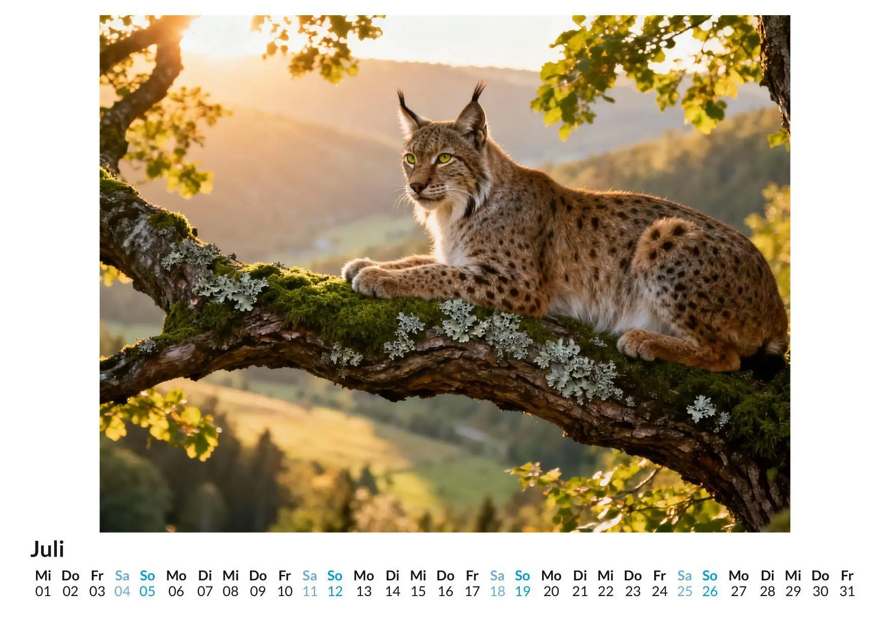 Bild: 9783695329052 | Luchs | Zoe Fischer | Kalender | Deutsch | 2026 | FlipFlop