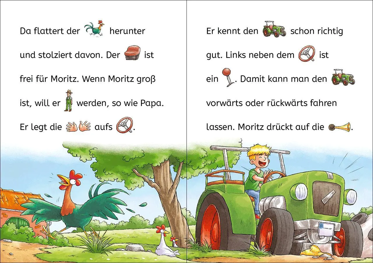 Bild: 9783743219052 | Bildermaus - Unser Traktor ist der beste | Henriette Wich | Buch