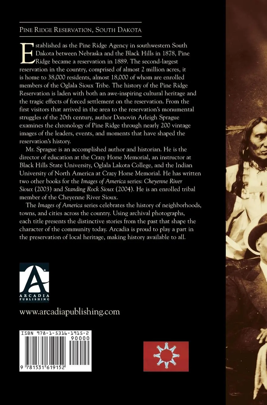 Rückseite: 9781531619152 | Pine Ridge Reservation, South Dakota | Donovin Arleigh Sprague (u. a.)