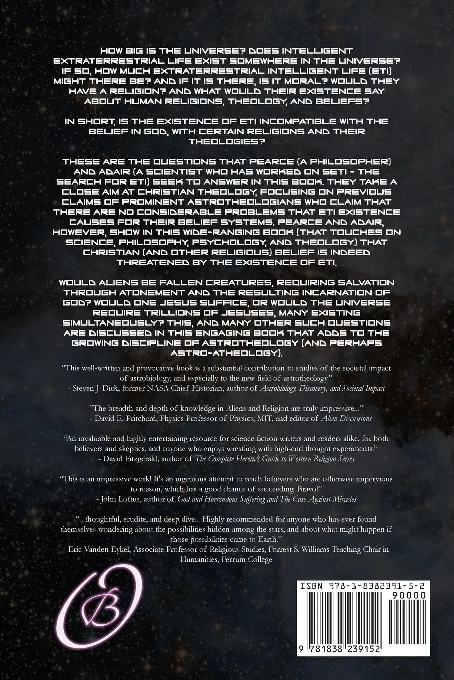Rückseite: 9781838239152 | Aliens and Religion | Jonathan M. S. Pearce (u. a.) | Taschenbuch
