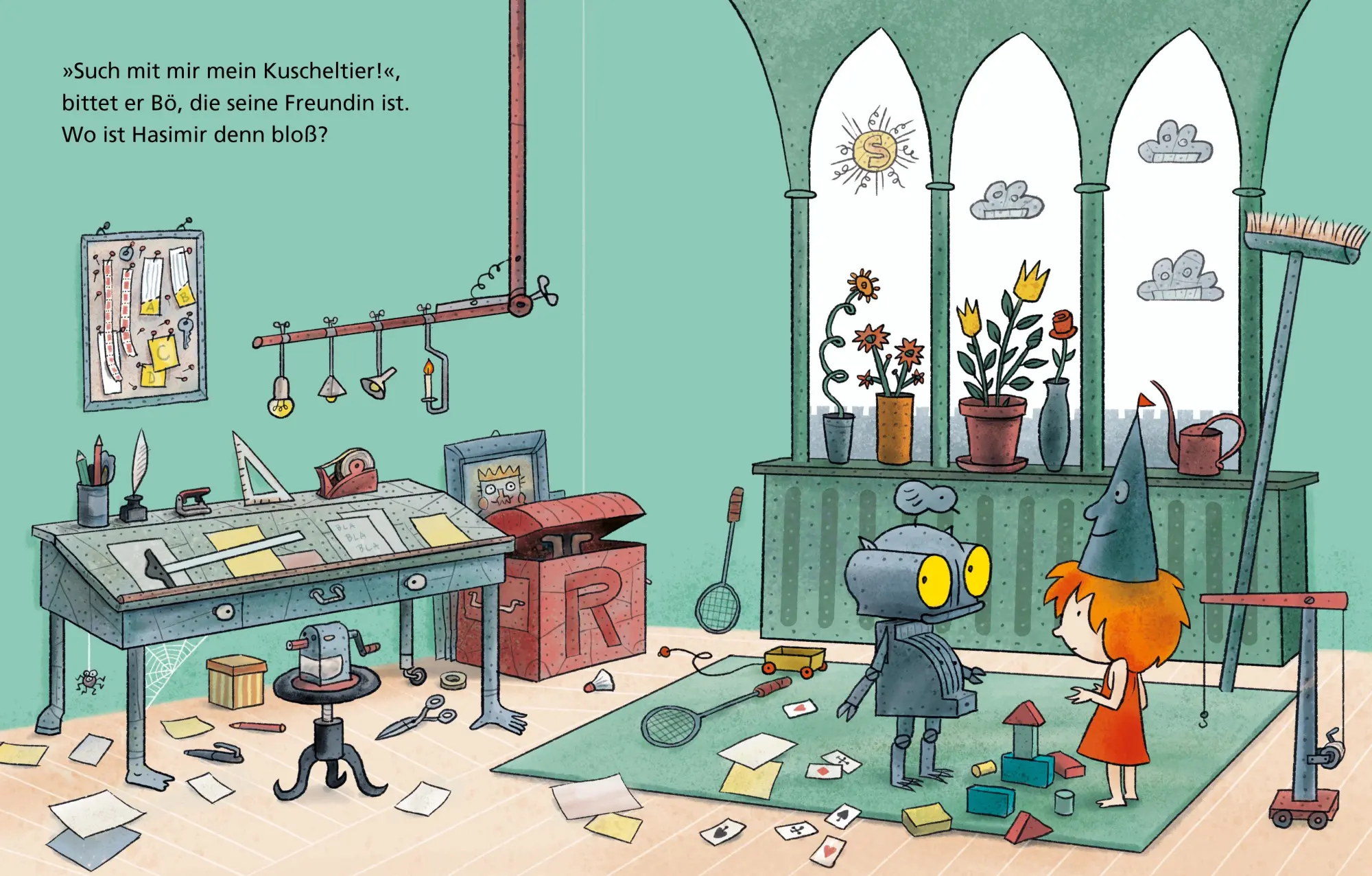 Bild: 9783219119152 | Ritterchen Rost - Such mit mir mein Kuscheltier: Pappbilderbuch...