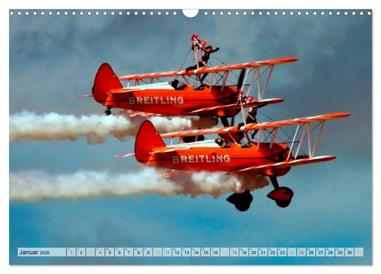 Bild: 9783516049152 | Flugschau - frei sein (Wandkalender 2026 DIN A3 quer), CALVENDO...