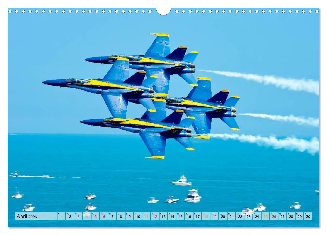Bild: 9783516049152 | Flugschau - frei sein (Wandkalender 2026 DIN A3 quer), CALVENDO...
