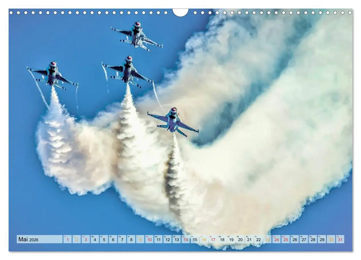 Bild: 9783516049152 | Flugschau - frei sein (Wandkalender 2026 DIN A3 quer), CALVENDO...