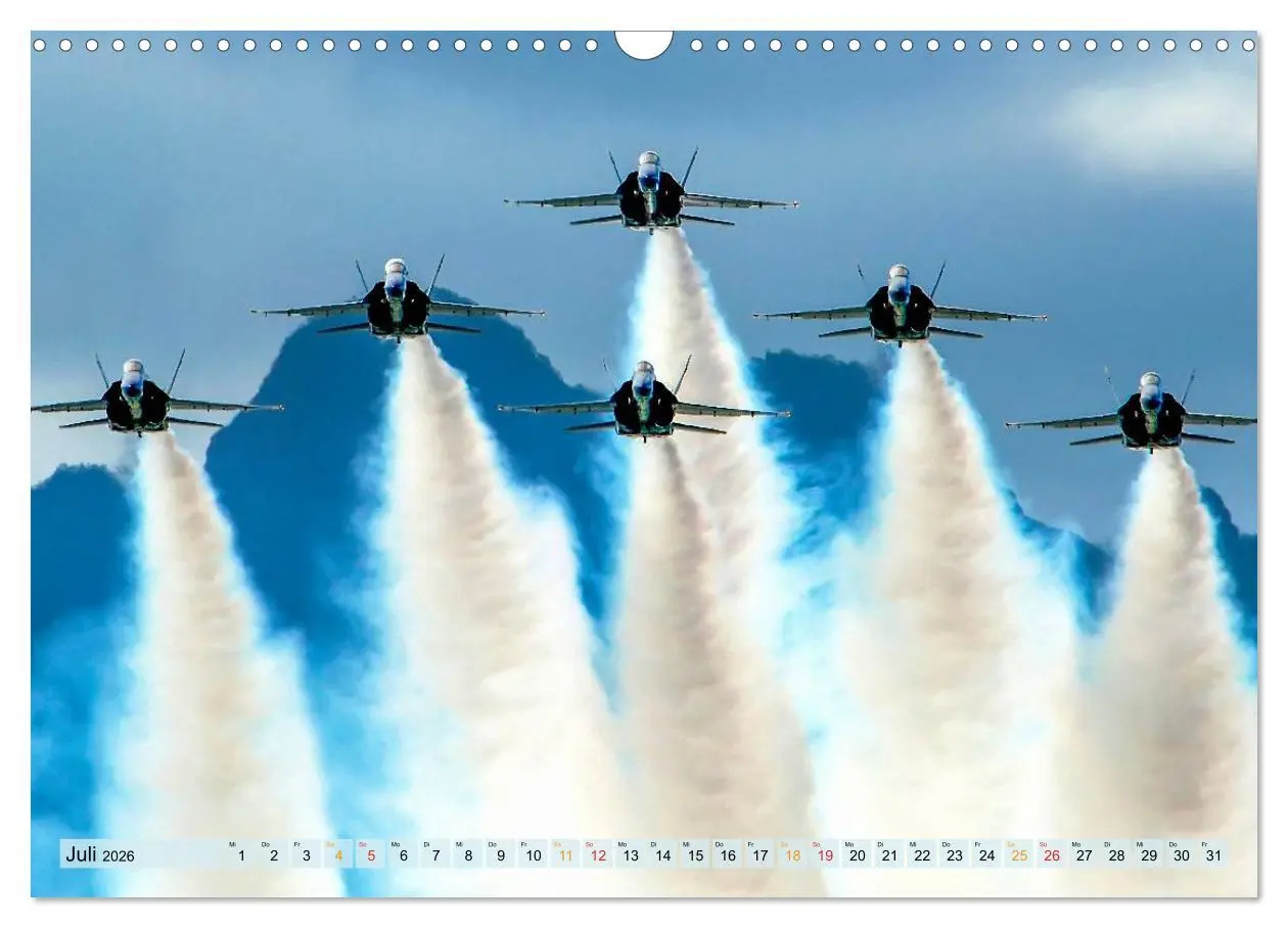 Bild: 9783516049152 | Flugschau - frei sein (Wandkalender 2026 DIN A3 quer), CALVENDO...