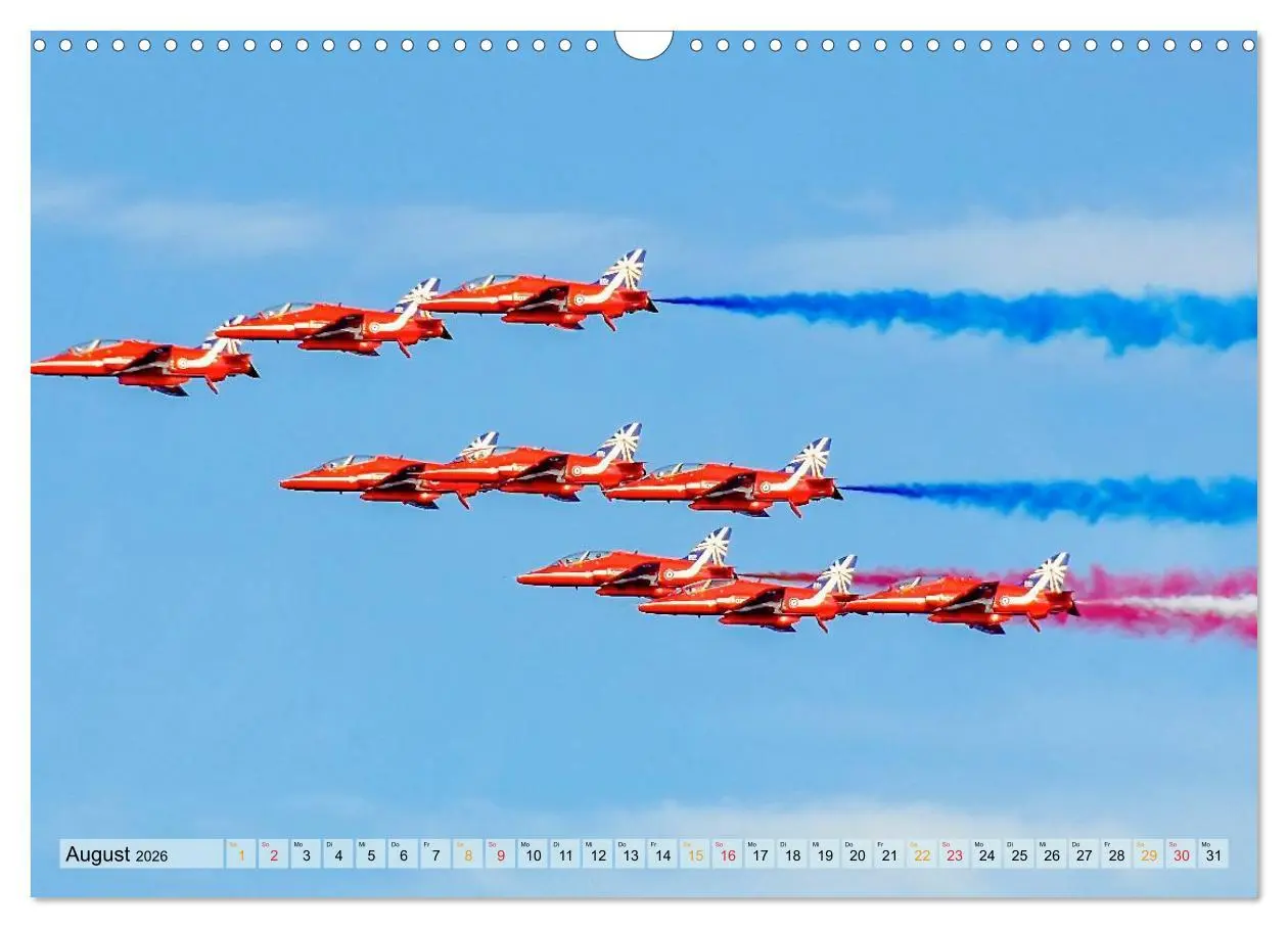 Bild: 9783516049152 | Flugschau - frei sein (Wandkalender 2026 DIN A3 quer), CALVENDO...
