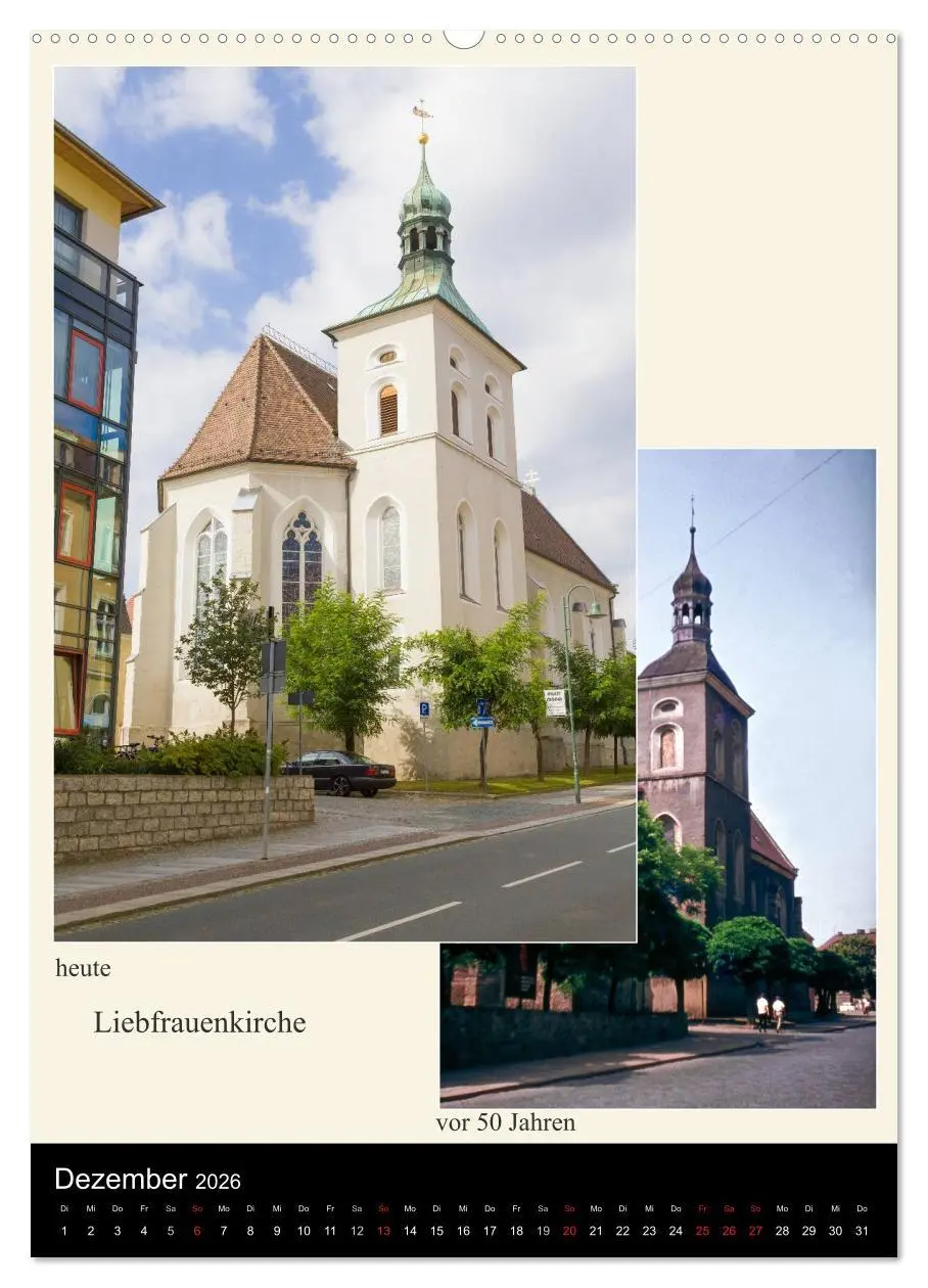 Bild: 9783516429152 | Bautzen vor 50 Jahren und heute (hochwertiger Premium Wandkalender...