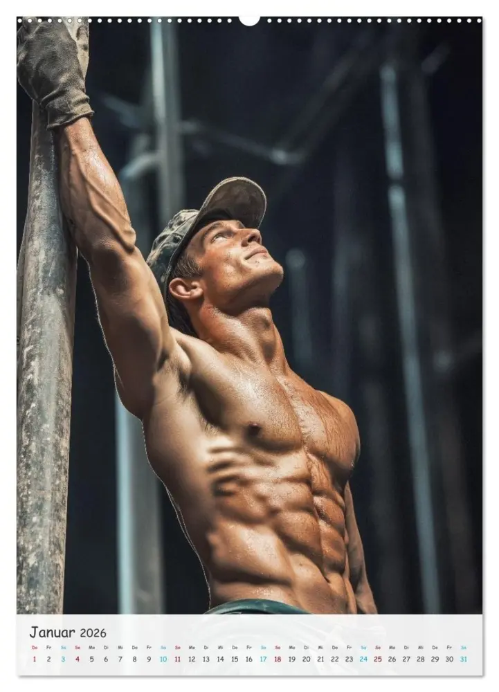 Bild: 9783516599152 | Muskelspiel im Staub (hochwertiger Premium Wandkalender 2026 DIN A2...
