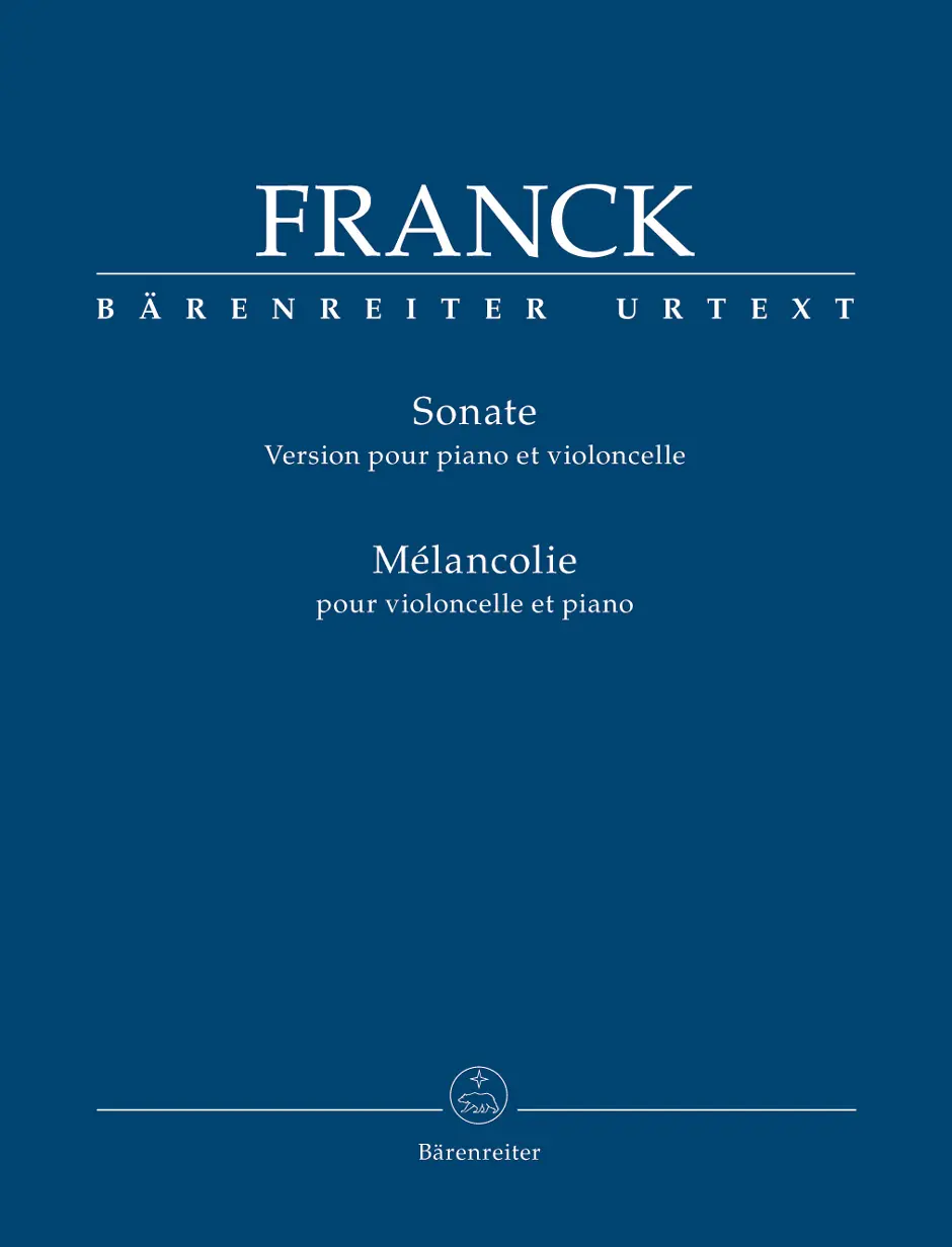 Cover: 9790006559152 | Franck, C: Sonate A-Dur (bearbeitet für Klavier und Violonce | Franck