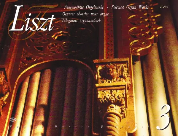 Cover: 9790080029152 | Ausgewählte Orgelwerke Band 3 | Franz Liszt | Buch | EAN 9790080029152