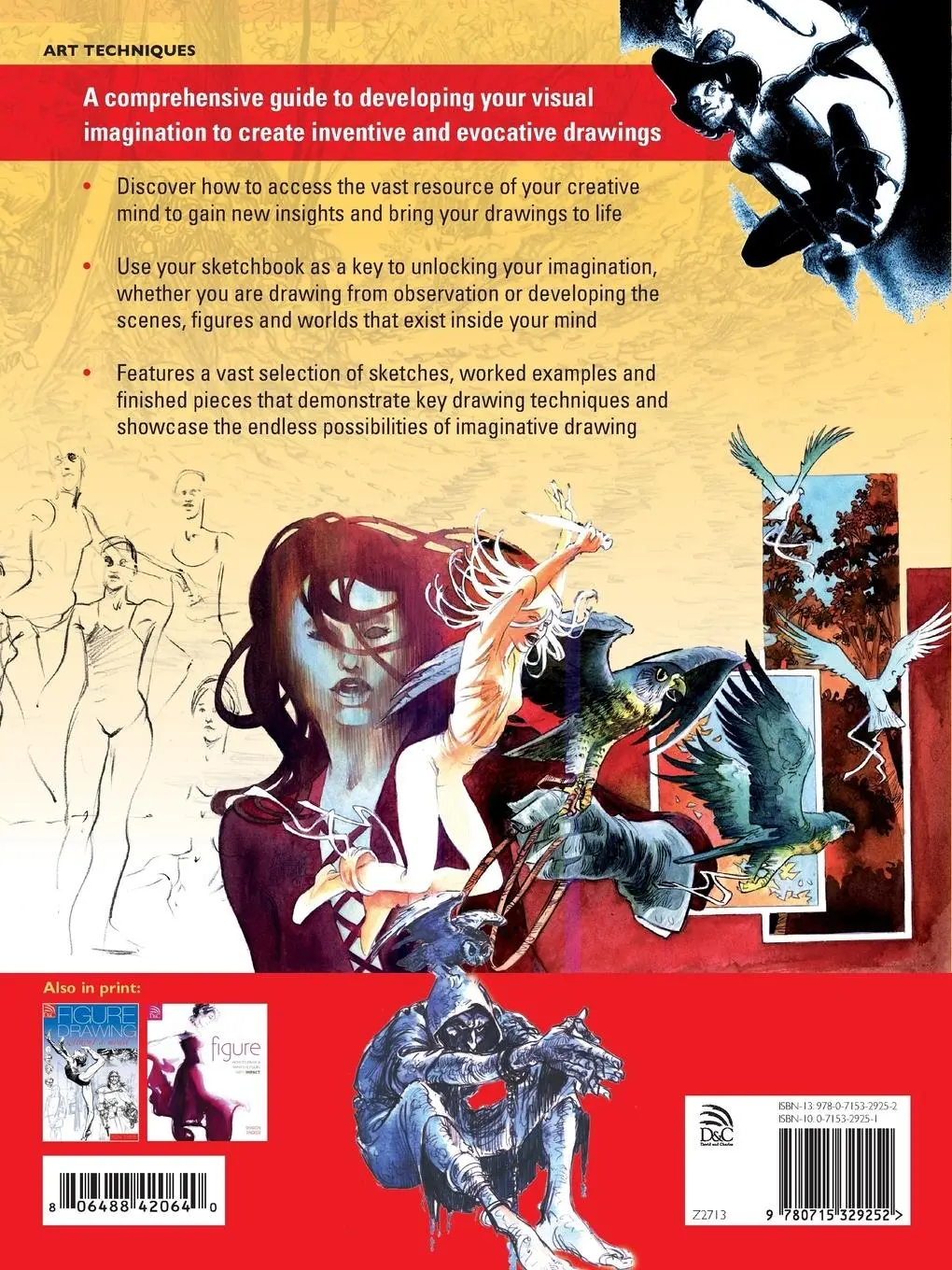 Rückseite: 9780715329252 | Drawing from Your Imagination | Ron Tiner | Taschenbuch | Englisch