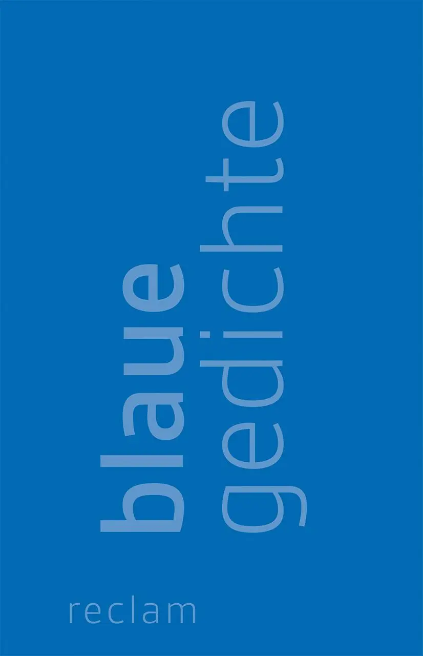 Cover: 9783150189252 | Blaue Gedichte | Gabriele Sander | Taschenbuch | 138 S. | Deutsch