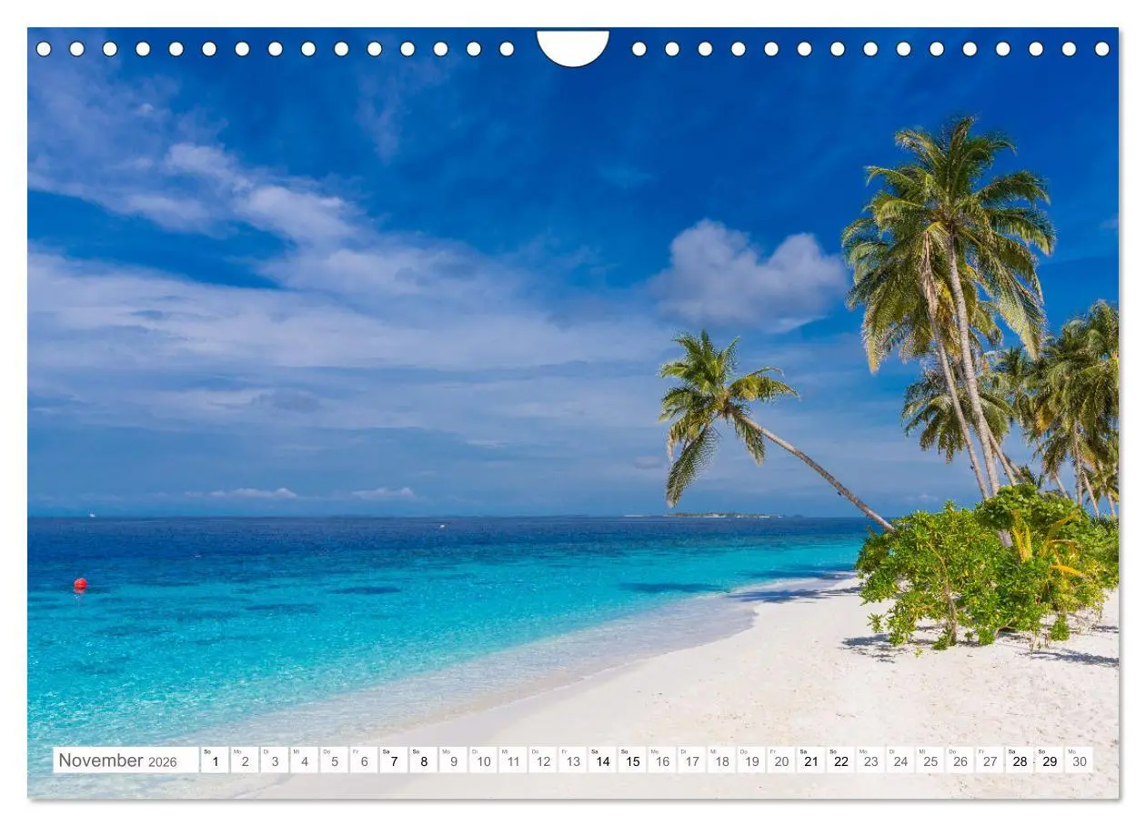 Bild: 9783457639252 | Malediven - Inselparadies im Indischen Ozean (Wandkalender 2026 DIN...