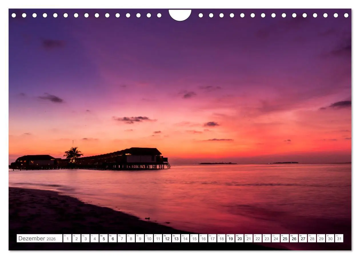 Bild: 9783457639252 | Malediven - Inselparadies im Indischen Ozean (Wandkalender 2026 DIN...