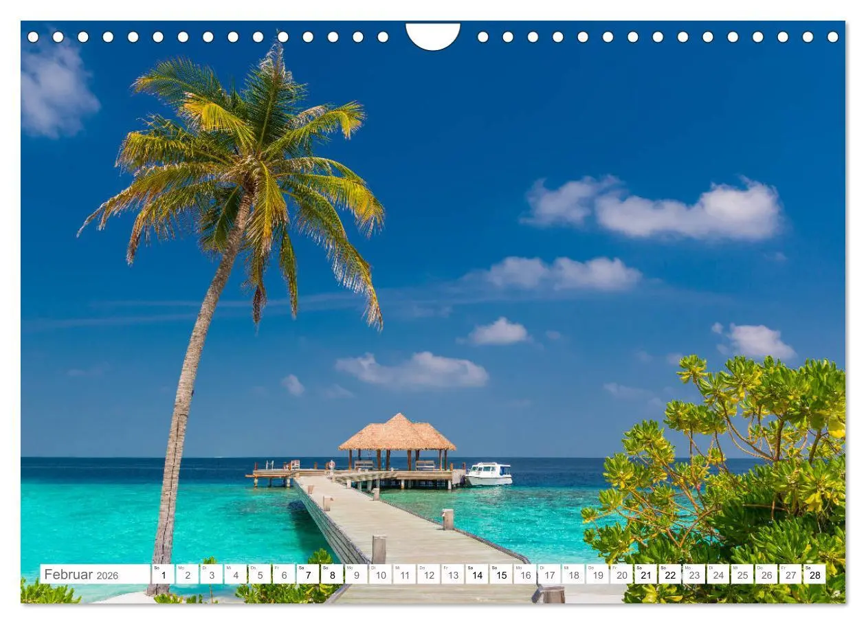 Bild: 9783457639252 | Malediven - Inselparadies im Indischen Ozean (Wandkalender 2026 DIN...