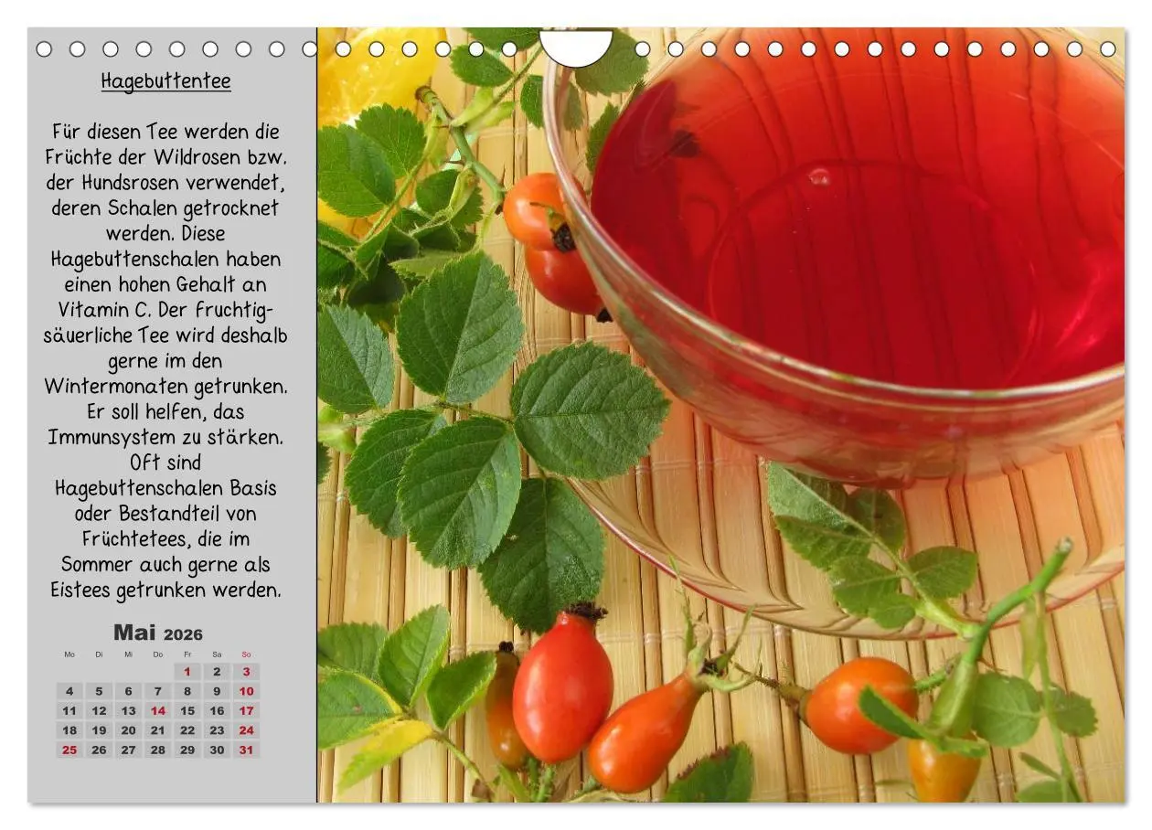 Bild: 9783516109252 | Eine kleine Teekunde - Zwölf Teesorten im Porträt (Wandkalender...