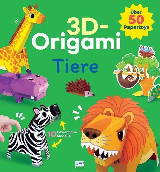 Cover: 9783741529252 | 3D - Origami Tiere | Ullmann Medien | Taschenbuch | 36 S. | Deutsch