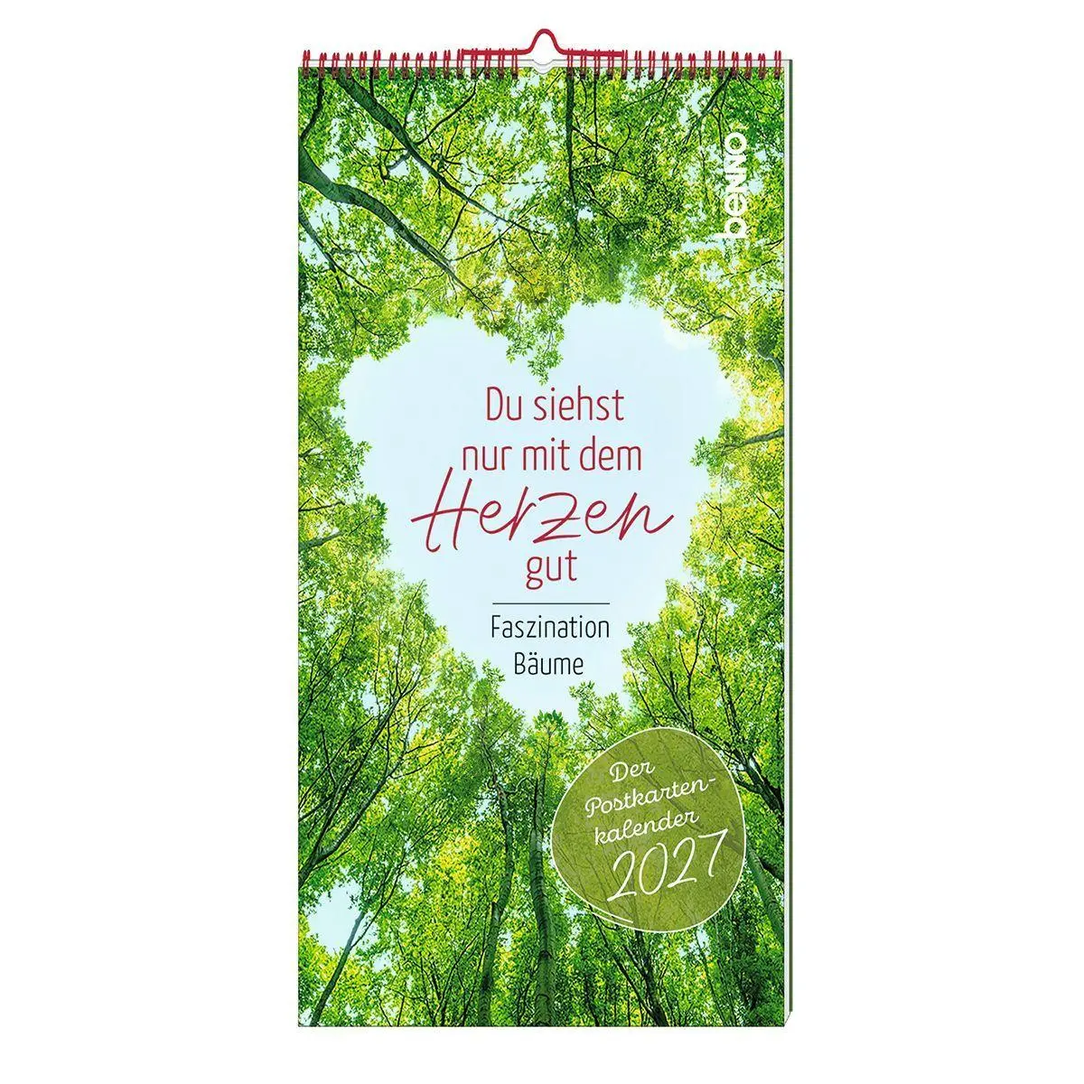 Cover: 9783746269252 | Du siehst nur mit dem Herzen gut 2027 | Kalender | 12 S. | Deutsch