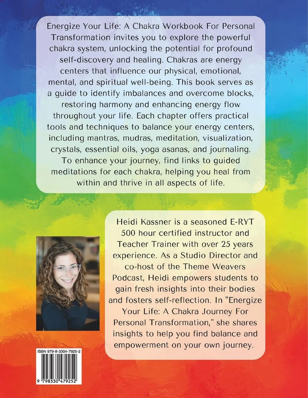 Rückseite: 9798330479252 | ENERGIZE YOUR LIFE | Heidi Kassner | Taschenbuch | Englisch | 2025