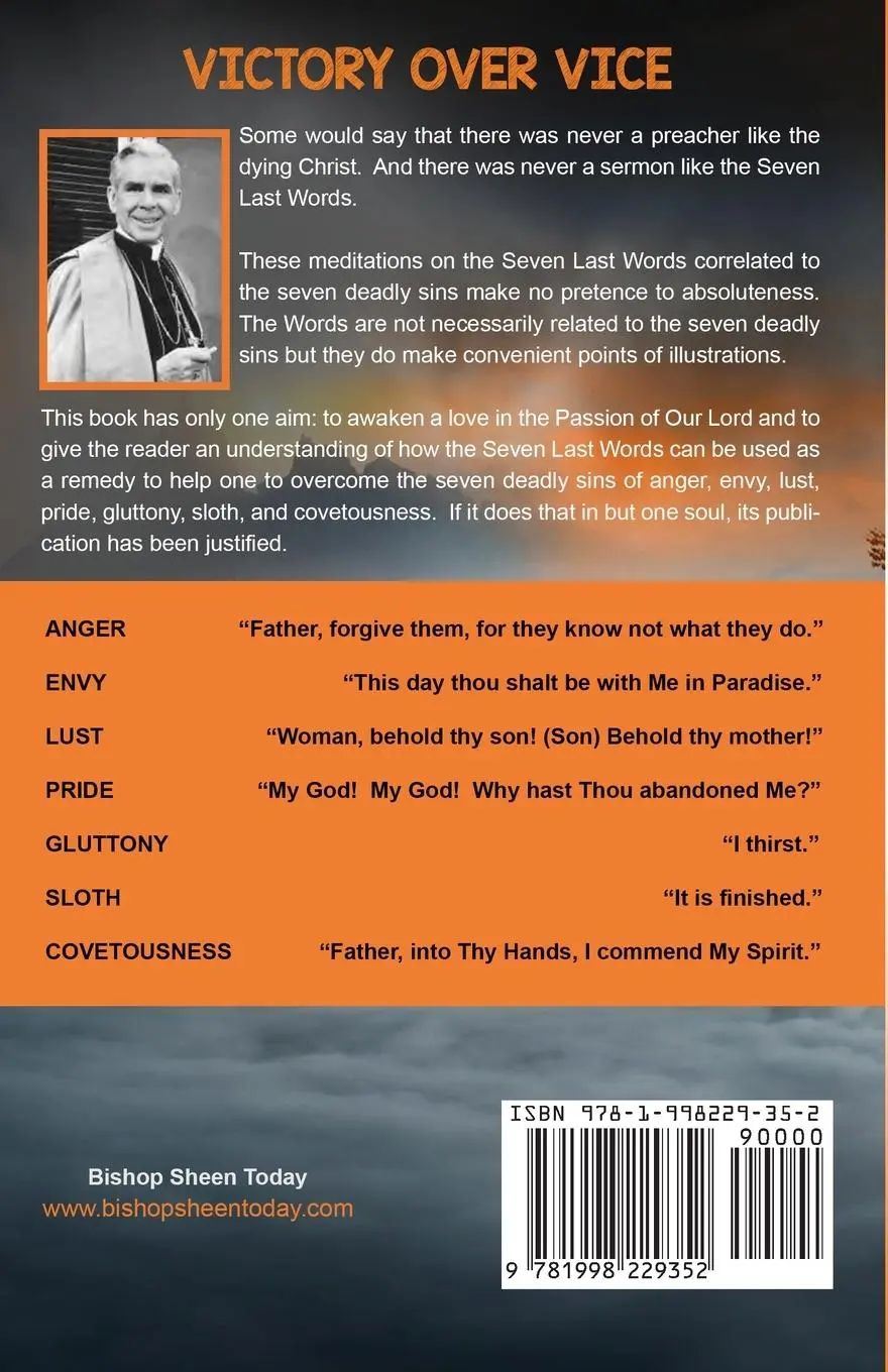 Rückseite: 9781998229352 | Victory Over Vice | Fulton J. Sheen | Taschenbuch | Englisch | 2023