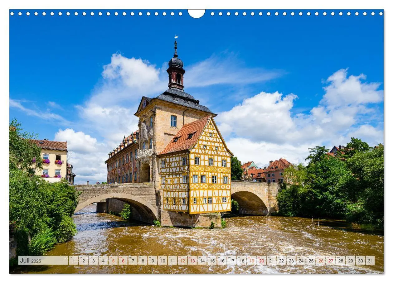 Bild: 9783435229352 | Bamberg Impressionen (Wandkalender 2025 DIN A3 quer), CALVENDO...