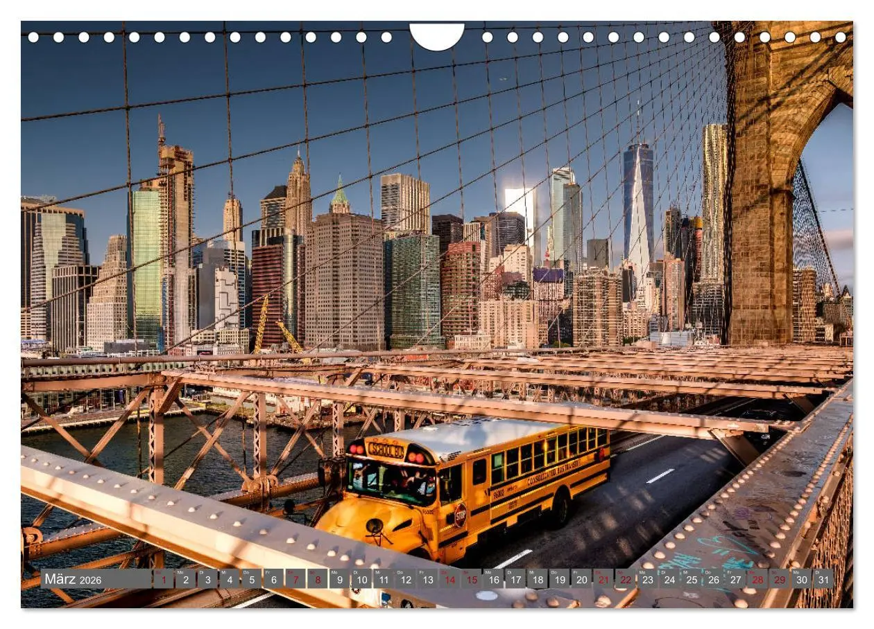 Bild: 9783457939352 | New York City Vibes (Wandkalender 2026 DIN A4 quer), CALVENDO...