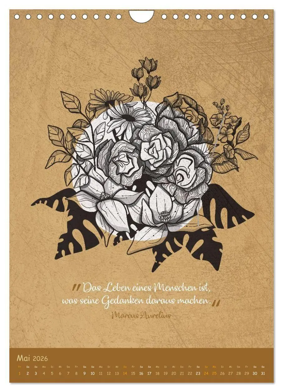 Bild: 9783516719352 | Jahresweisheiten (Wandkalender 2026 DIN A4 hoch), CALVENDO...