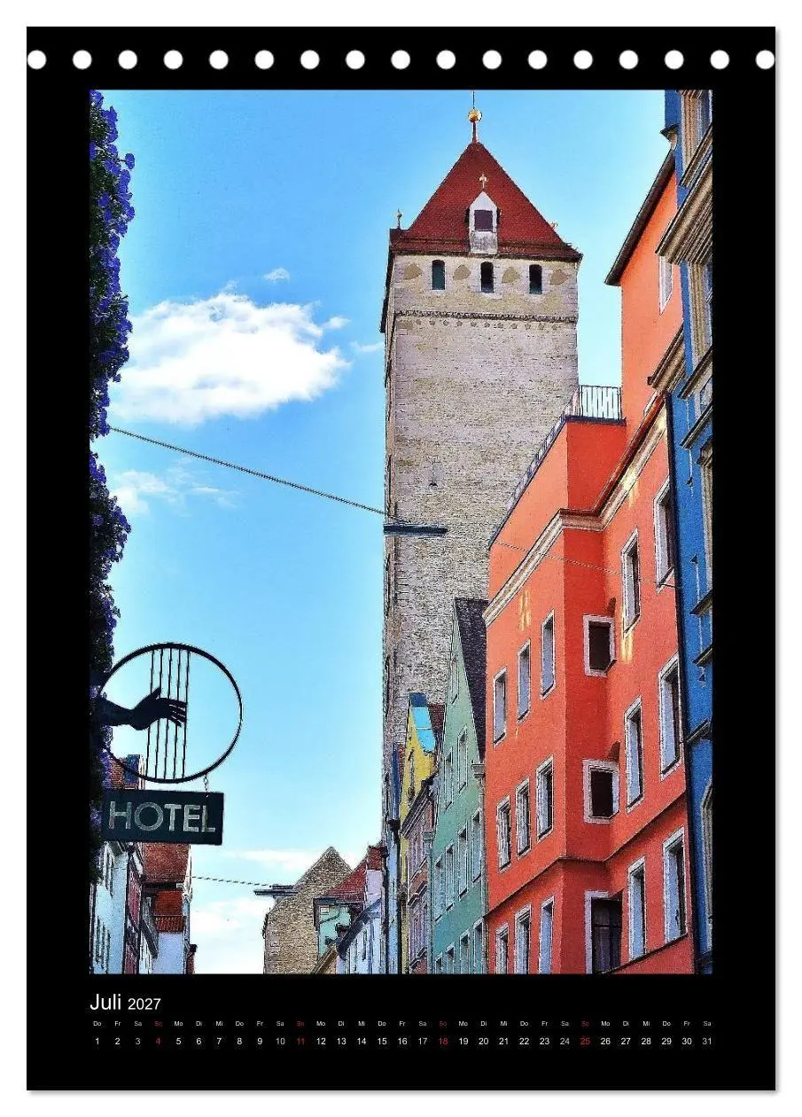 Bild: 9783569979352 | Gassen und Türme in Regensburg (Tischkalender 2027 DIN A5 hoch),...