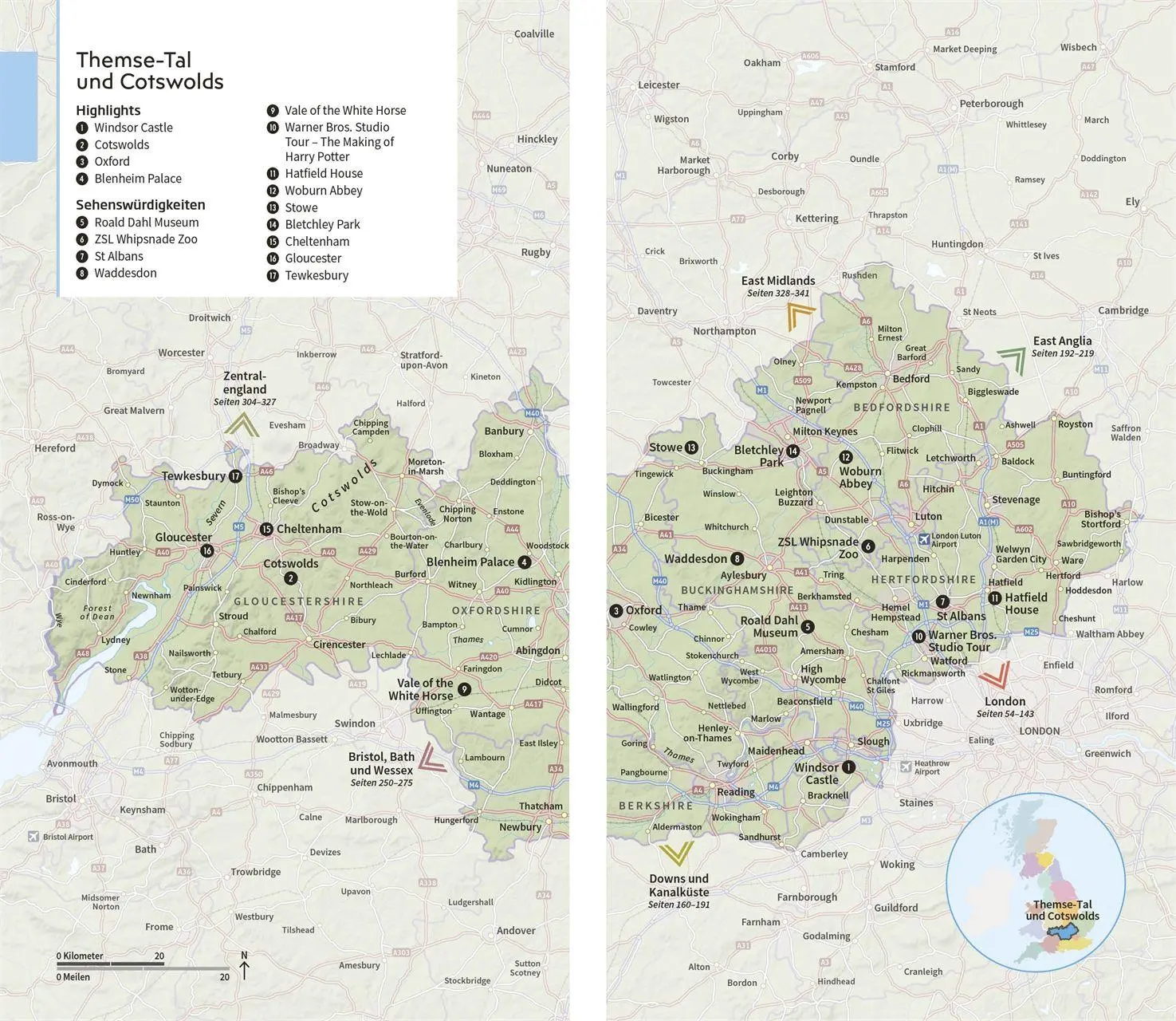 Bild: 9783734209352 | Vis-à-Vis Reiseführer Großbritannien | DK Verlag - Reise | Taschenbuch