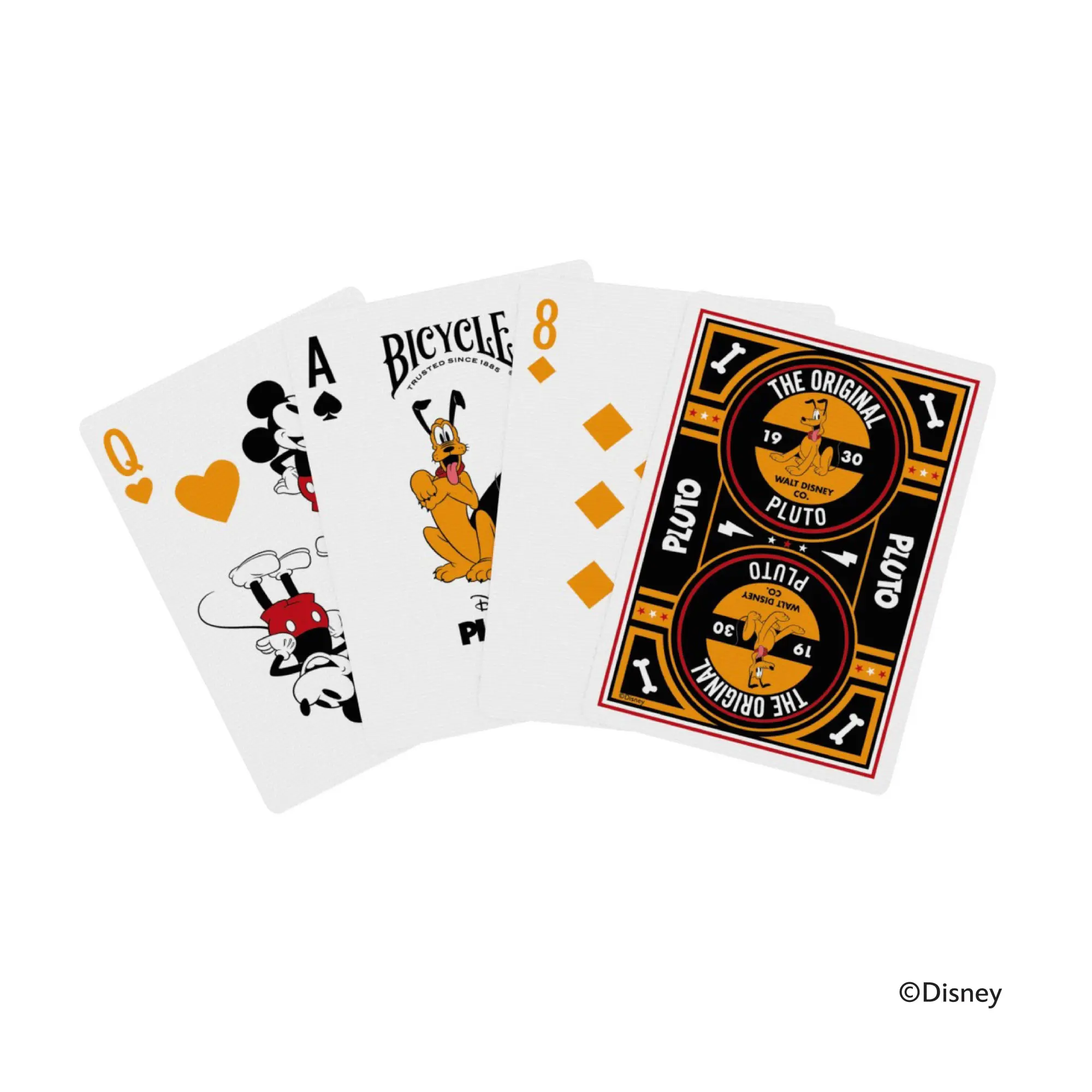 Bild: 73854099452 | Bicycle® Disney Classic Pluto (Designer Spielkarten, Poker, Skat...)