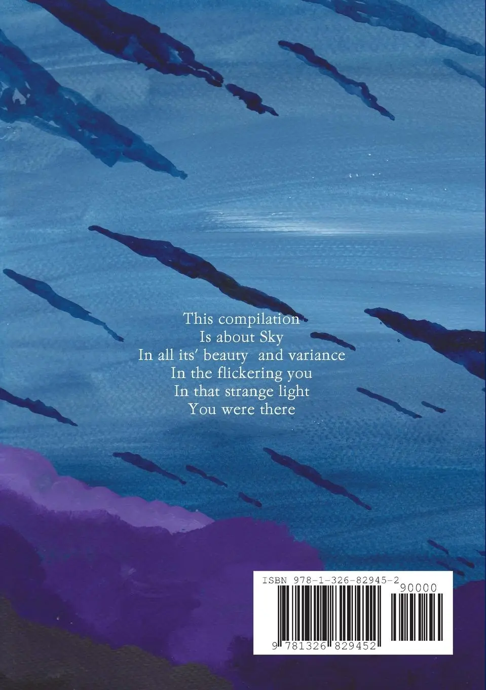 Rückseite: 9781326829452 | The flicker of Sky | Matthew R Brackley | Taschenbuch | Englisch