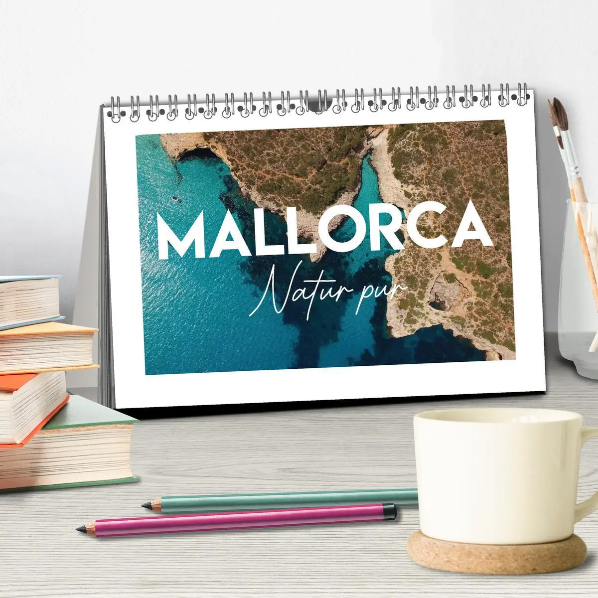 Bild: 9783457619452 | Mallorca - Natur pur (Tischkalender 2026 DIN A5 quer), CALVENDO...