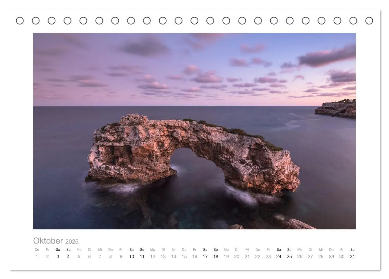 Bild: 9783457619452 | Mallorca - Natur pur (Tischkalender 2026 DIN A5 quer), CALVENDO...