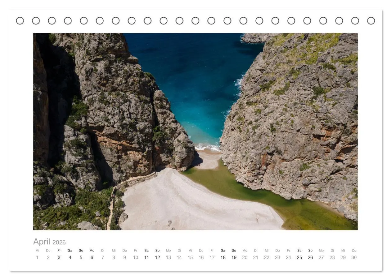 Bild: 9783457619452 | Mallorca - Natur pur (Tischkalender 2026 DIN A5 quer), CALVENDO...