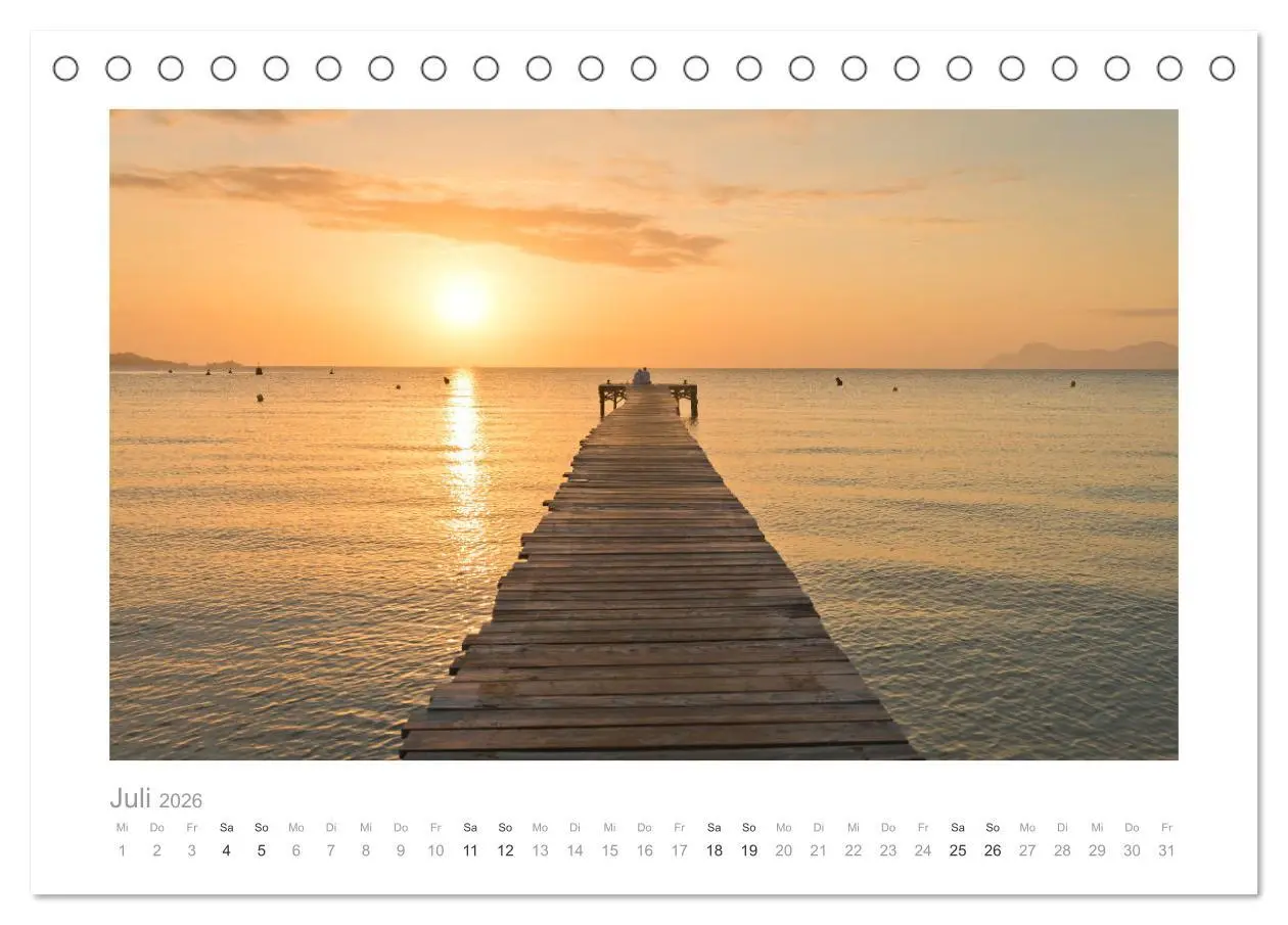 Bild: 9783457619452 | Mallorca - Natur pur (Tischkalender 2026 DIN A5 quer), CALVENDO...