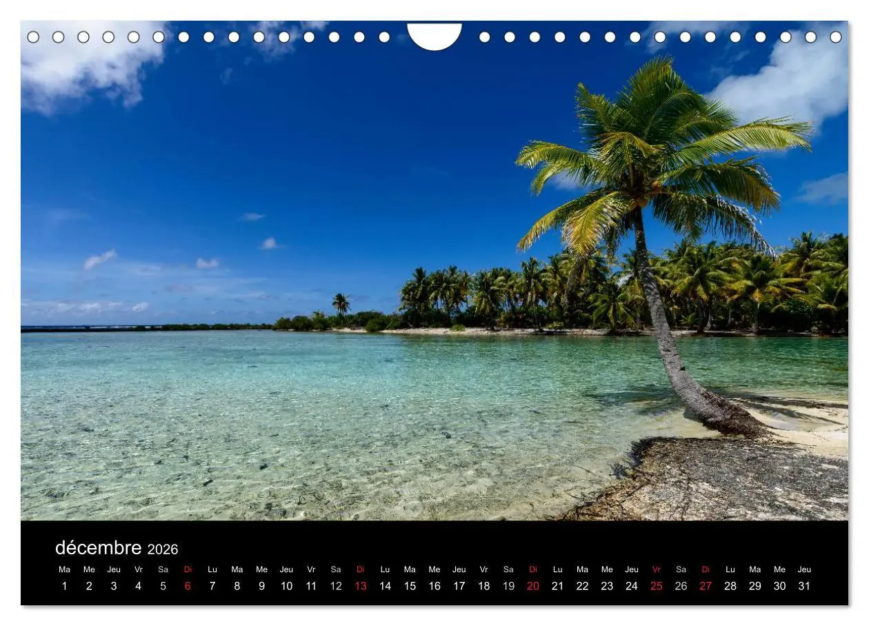 Bild: 9783516569452 | Polynésie française - Magie des îles (Calendrier mural 2026 DIN A4...