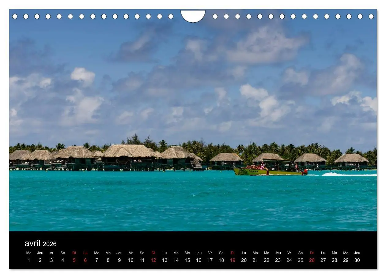 Bild: 9783516569452 | Polynésie française - Magie des îles (Calendrier mural 2026 DIN A4...