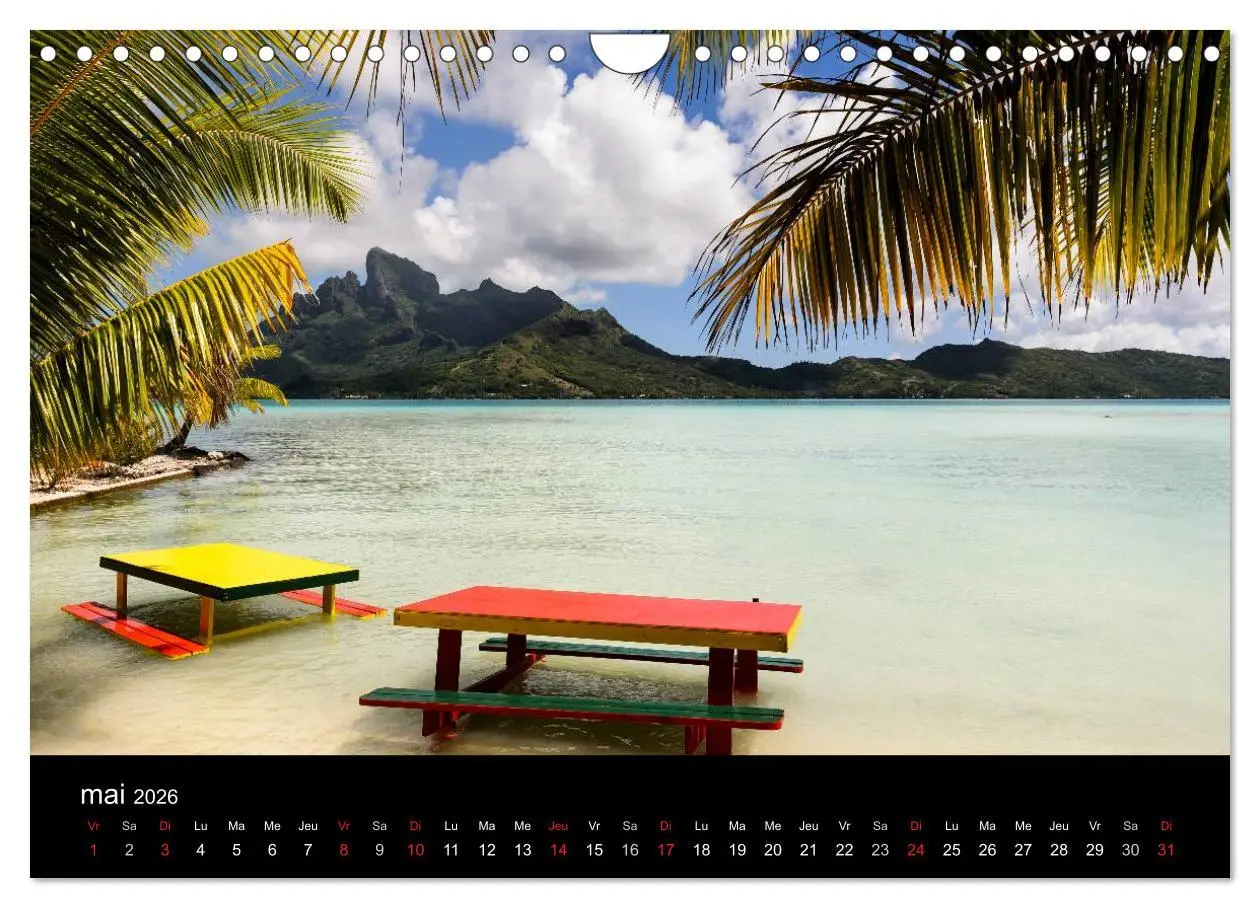 Bild: 9783516569452 | Polynésie française - Magie des îles (Calendrier mural 2026 DIN A4...