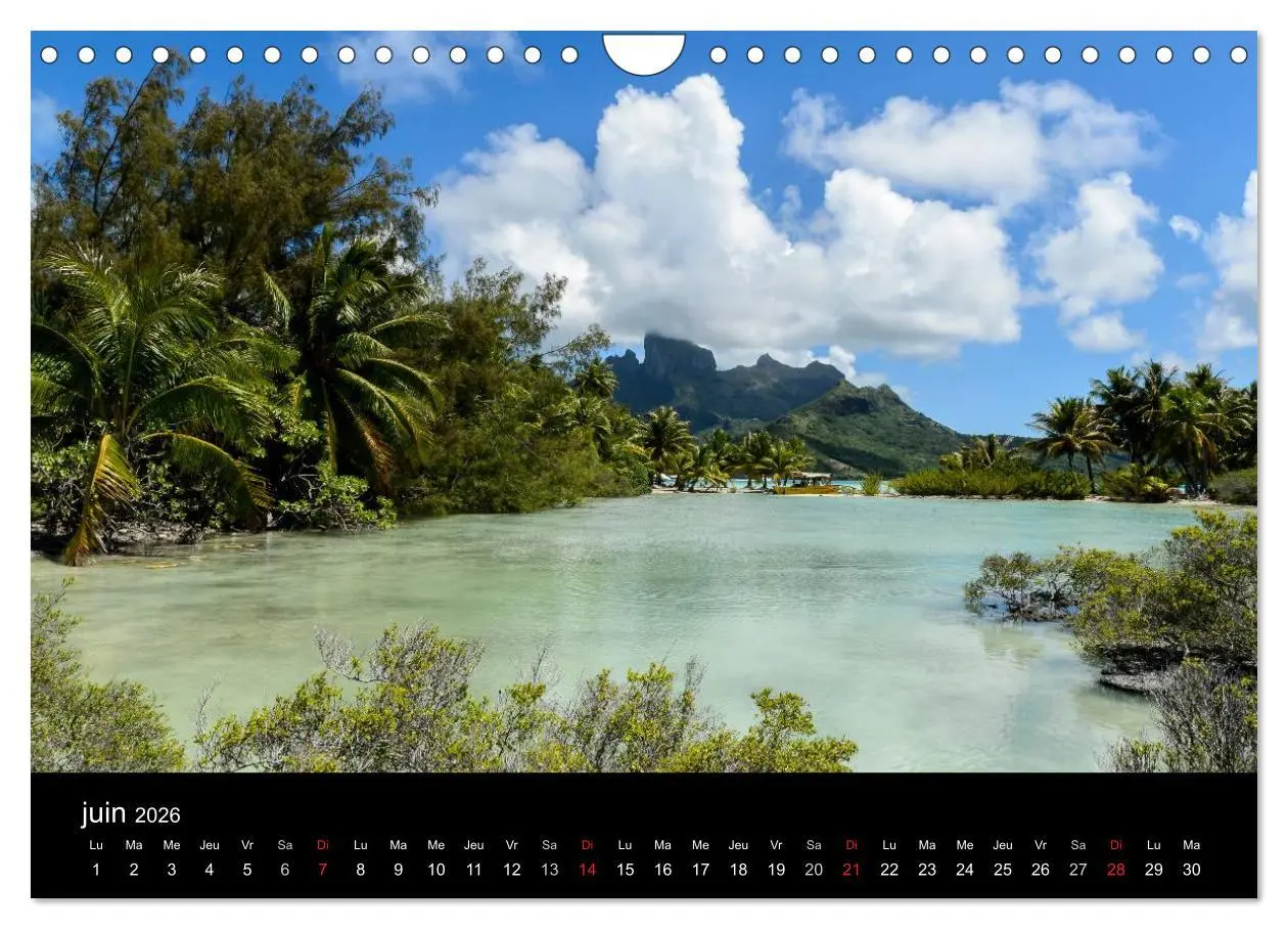 Bild: 9783516569452 | Polynésie française - Magie des îles (Calendrier mural 2026 DIN A4...