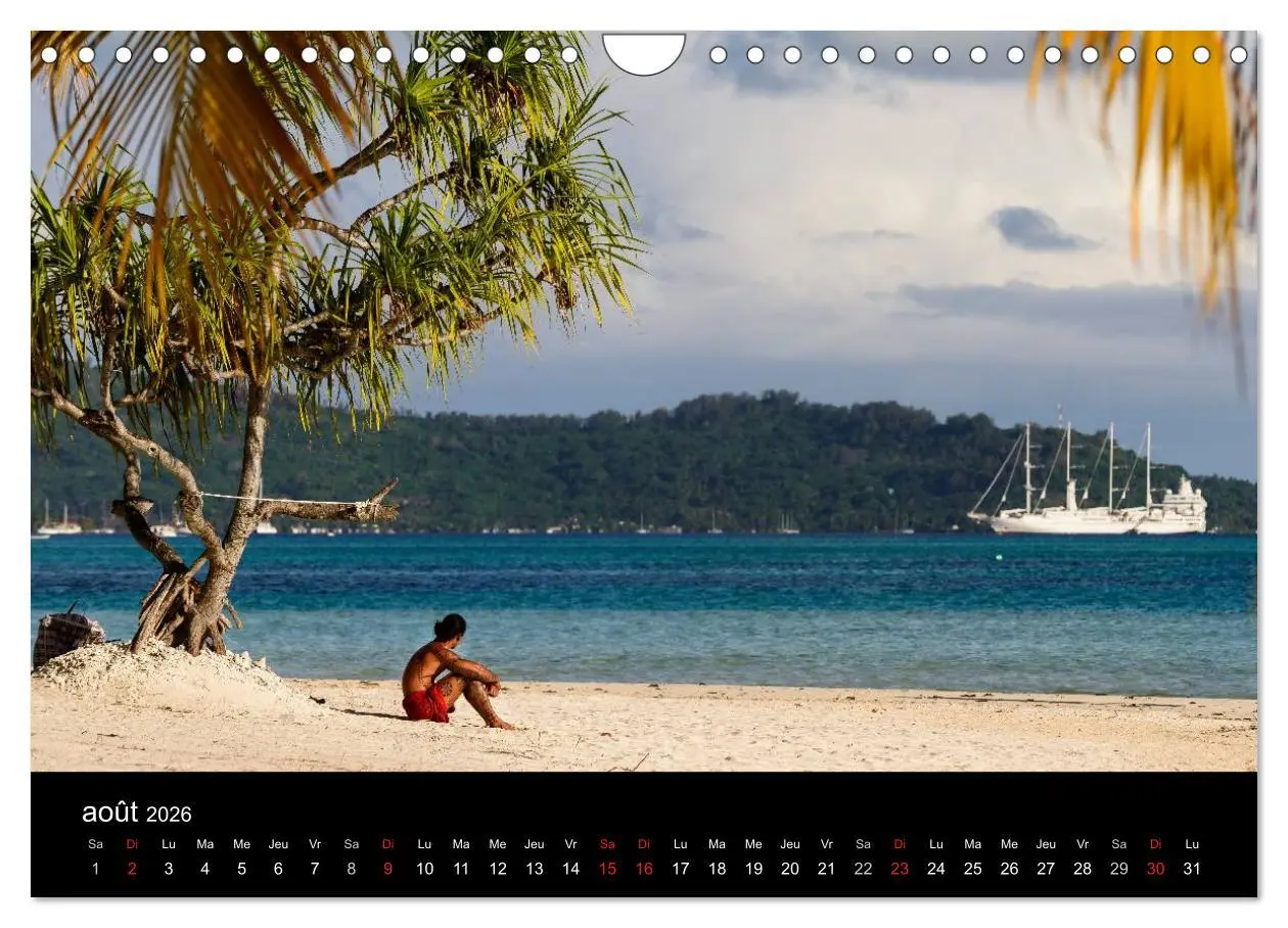 Bild: 9783516569452 | Polynésie française - Magie des îles (Calendrier mural 2026 DIN A4...