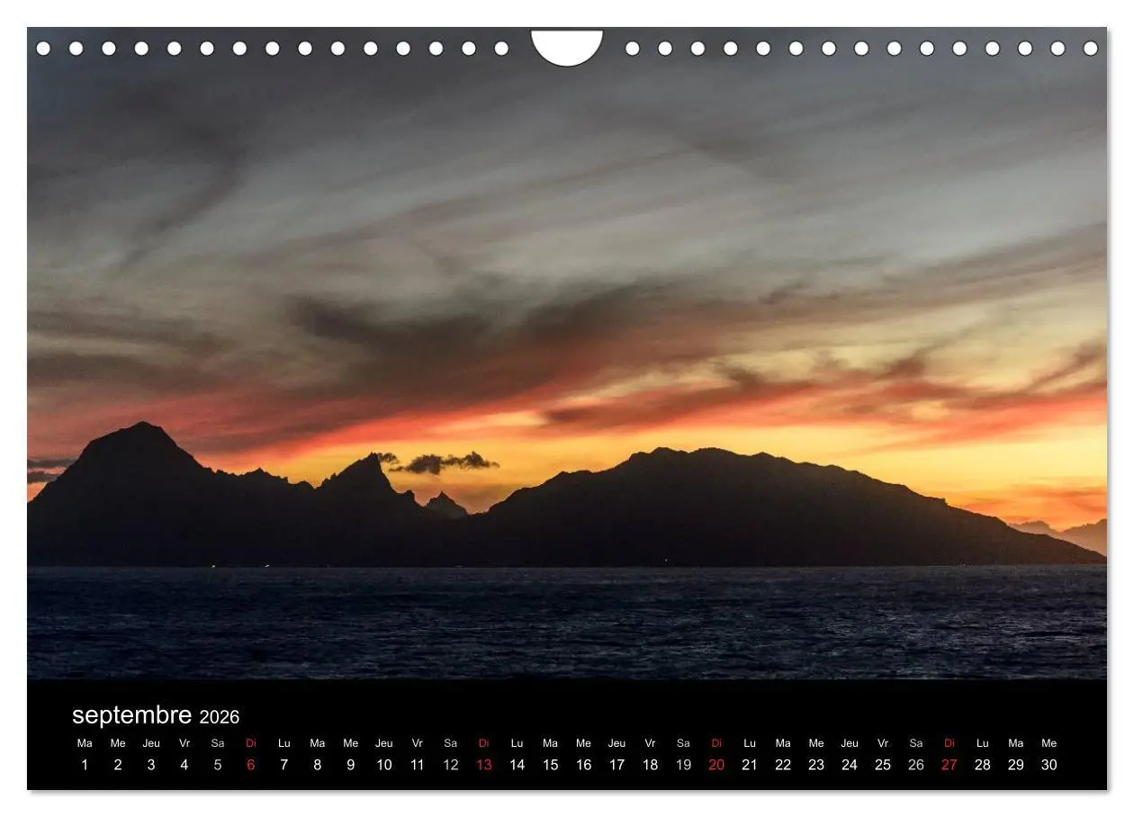 Bild: 9783516569452 | Polynésie française - Magie des îles (Calendrier mural 2026 DIN A4...